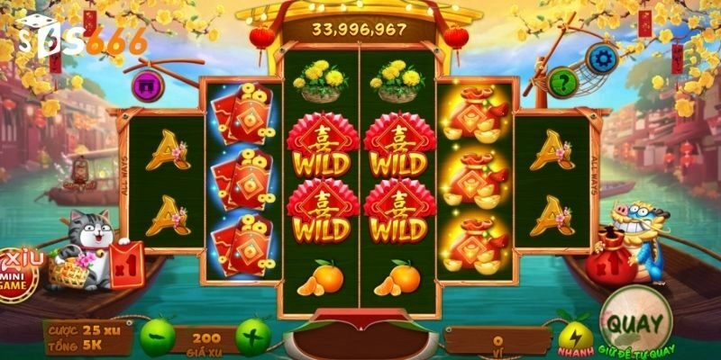 Chơi sắc xuân chợ tết ngay thắng đậm tiền cược